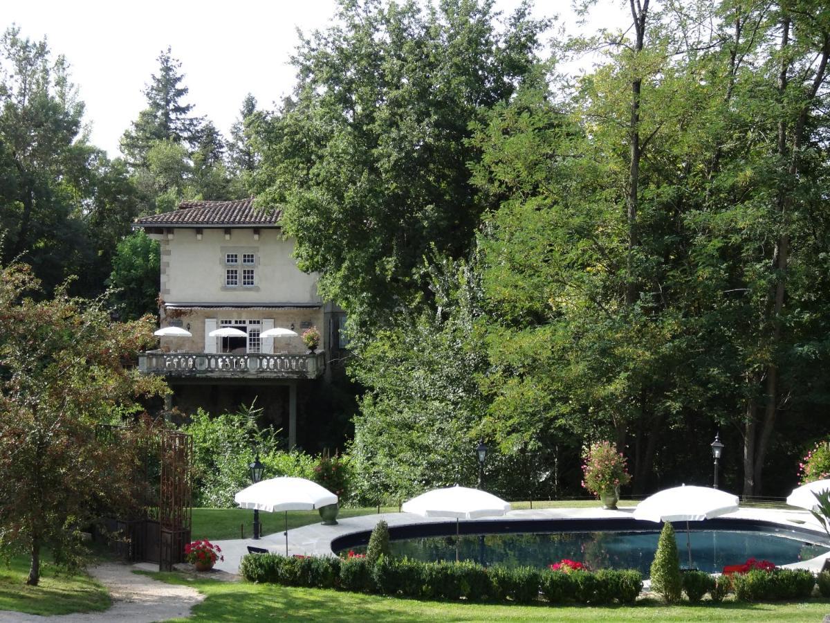 Hostellerie Restaurant Les Gorges De L'Aveyron Bruniquel Buitenkant foto