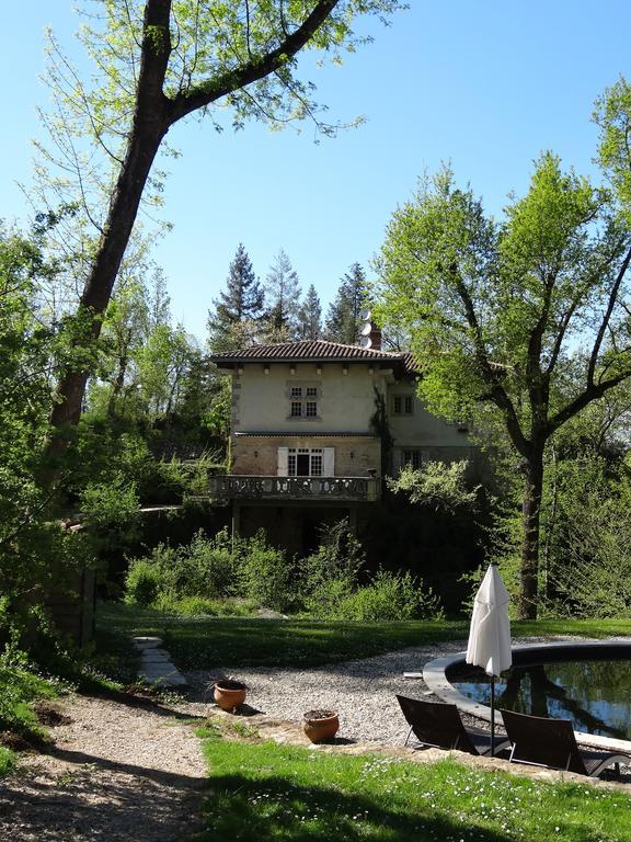 Hostellerie Restaurant Les Gorges De L'Aveyron Bruniquel Buitenkant foto