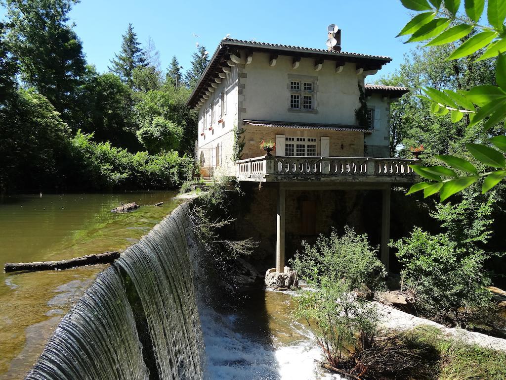 Hostellerie Restaurant Les Gorges De L'Aveyron Bruniquel Buitenkant foto