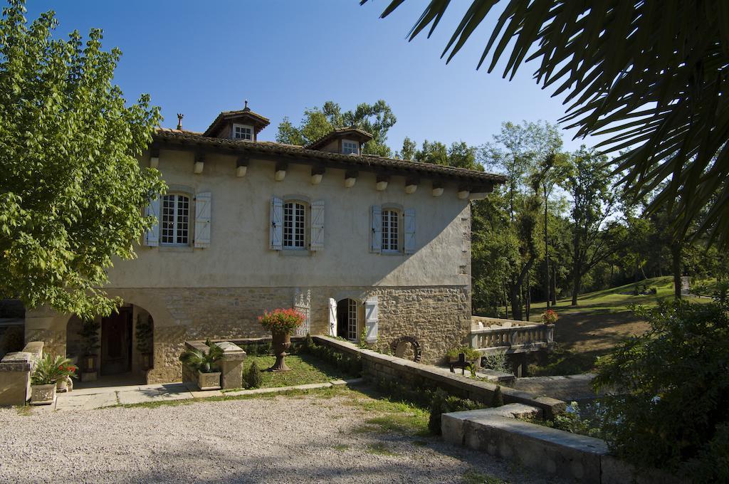 Hostellerie Restaurant Les Gorges De L'Aveyron Bruniquel Buitenkant foto